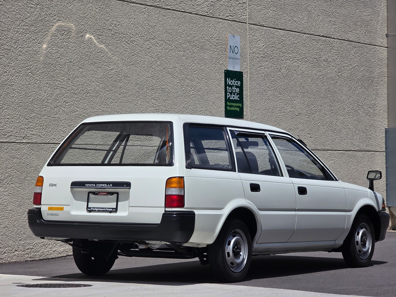 1990 Toyota Corolla DX Wagon JDM