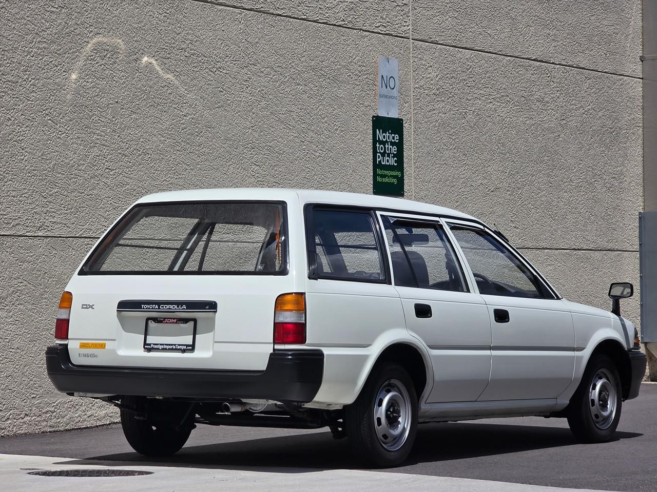 1990 Toyota Corolla DX Wagon JDM